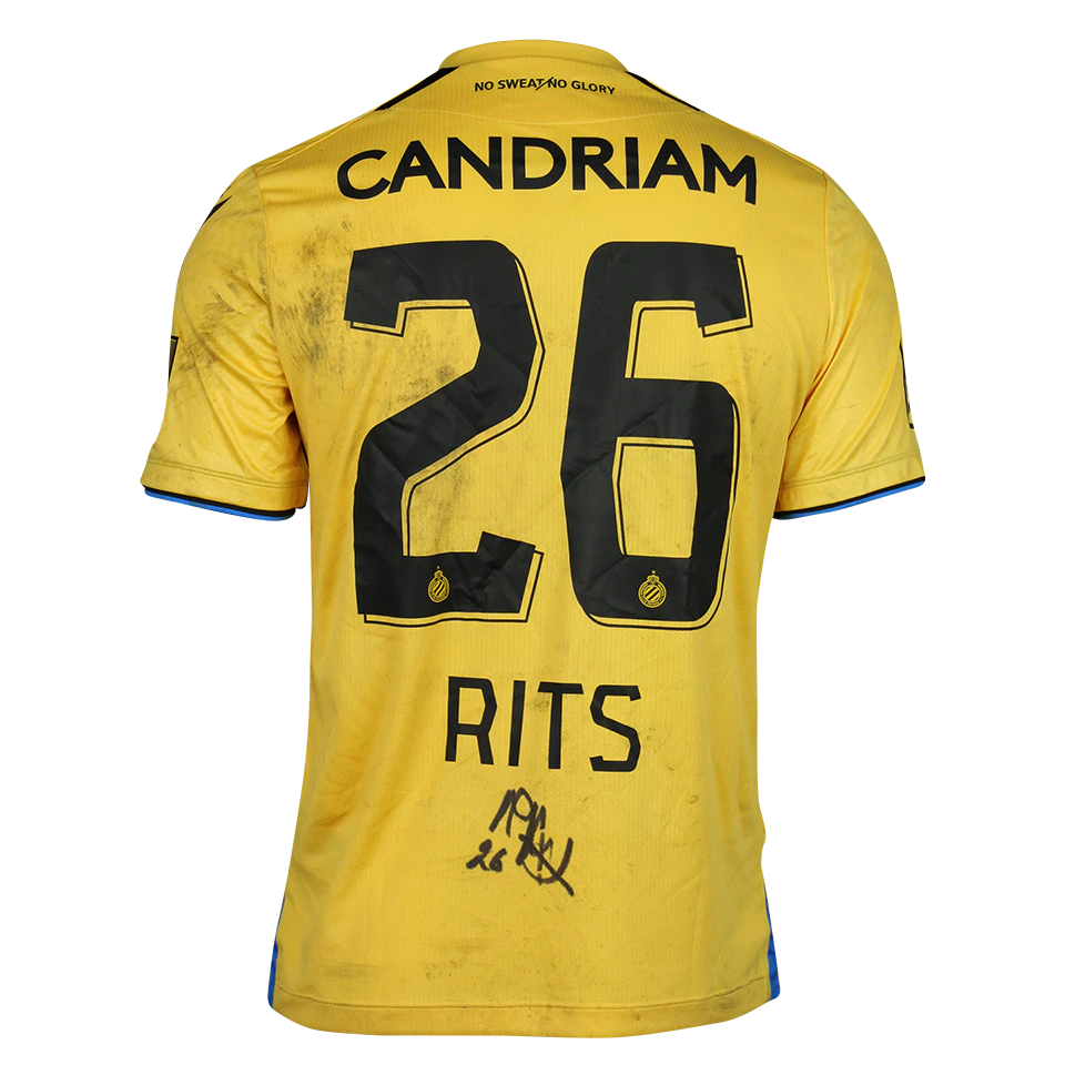 Mats Rits Club Brugge shirt
