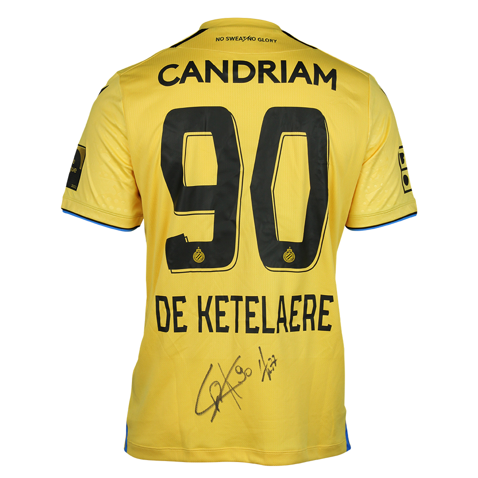 Charles De Ketelaere Club Brugge jersey