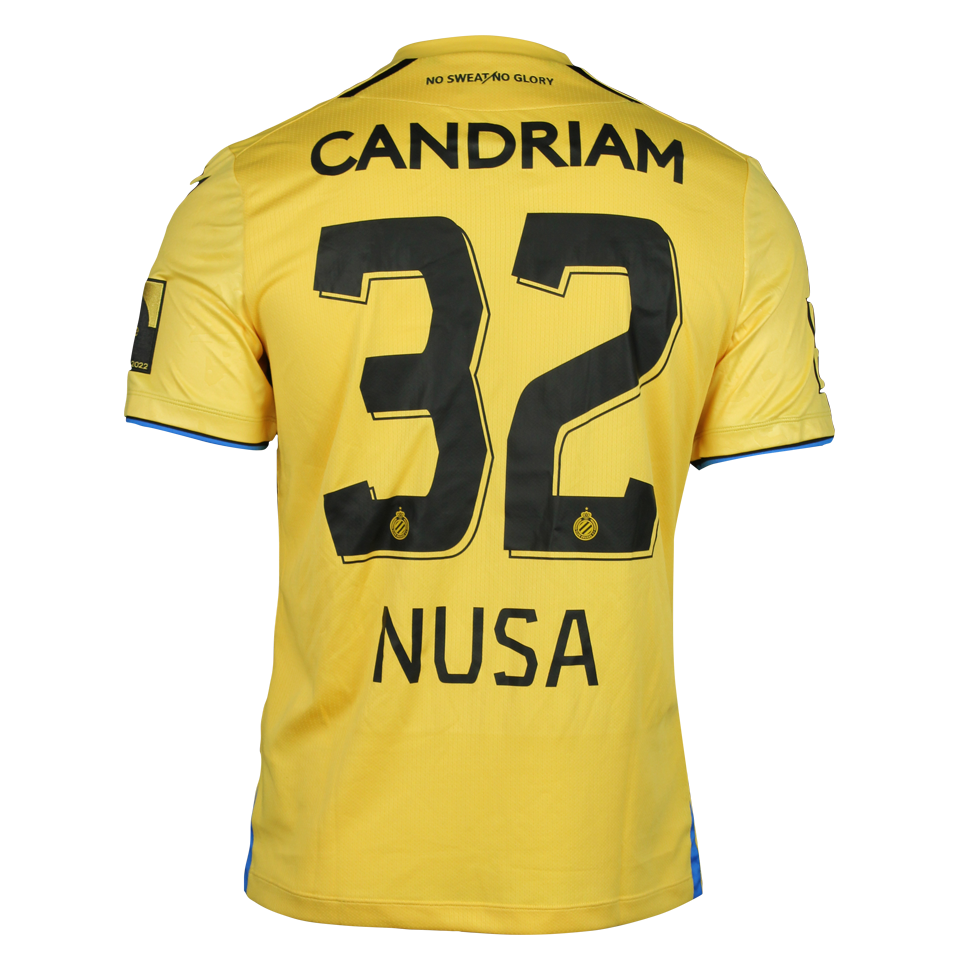 来自Club Brugge的Antonio Nusa球衣