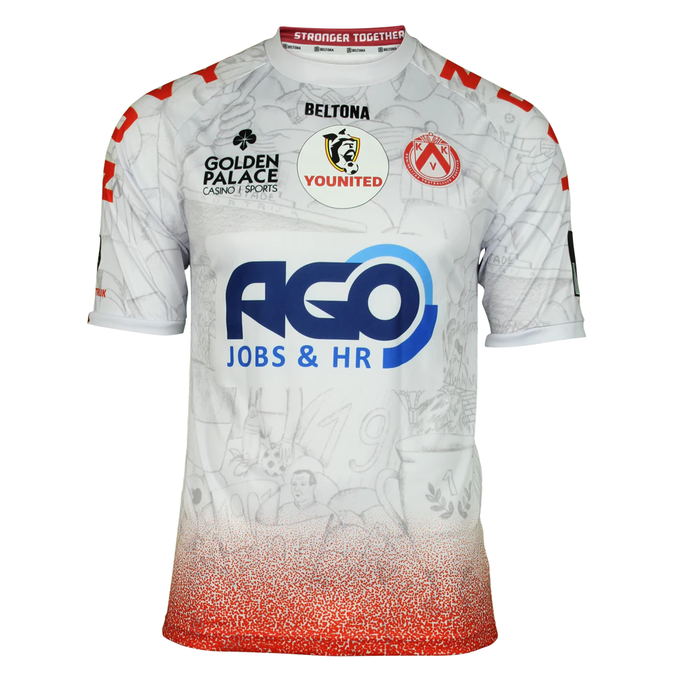 KV Kortrijk-Trikot von Timothy Derijck