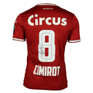 来自Standard de Liège的Gojko Cimirot球衣