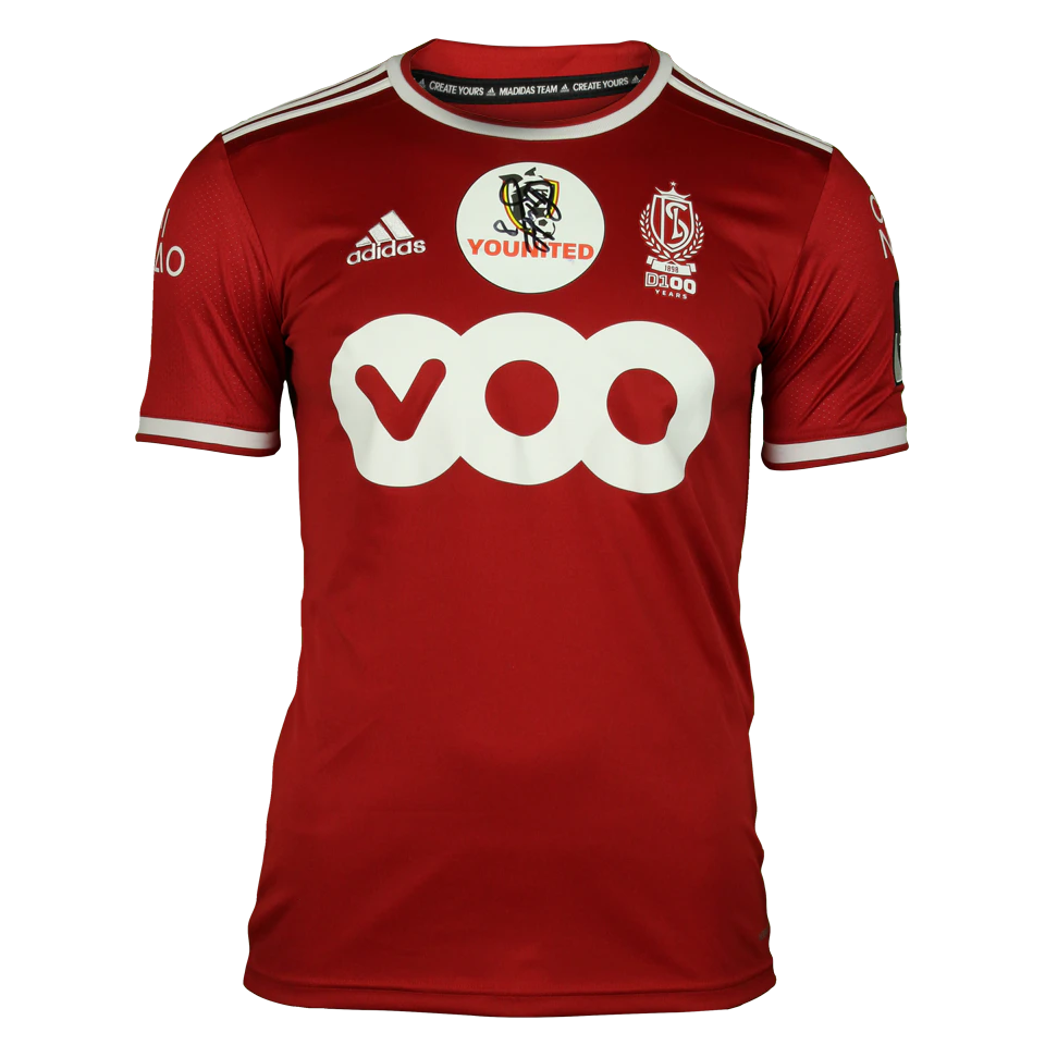 来自Standard de Liège的Gojko Cimirot球衣