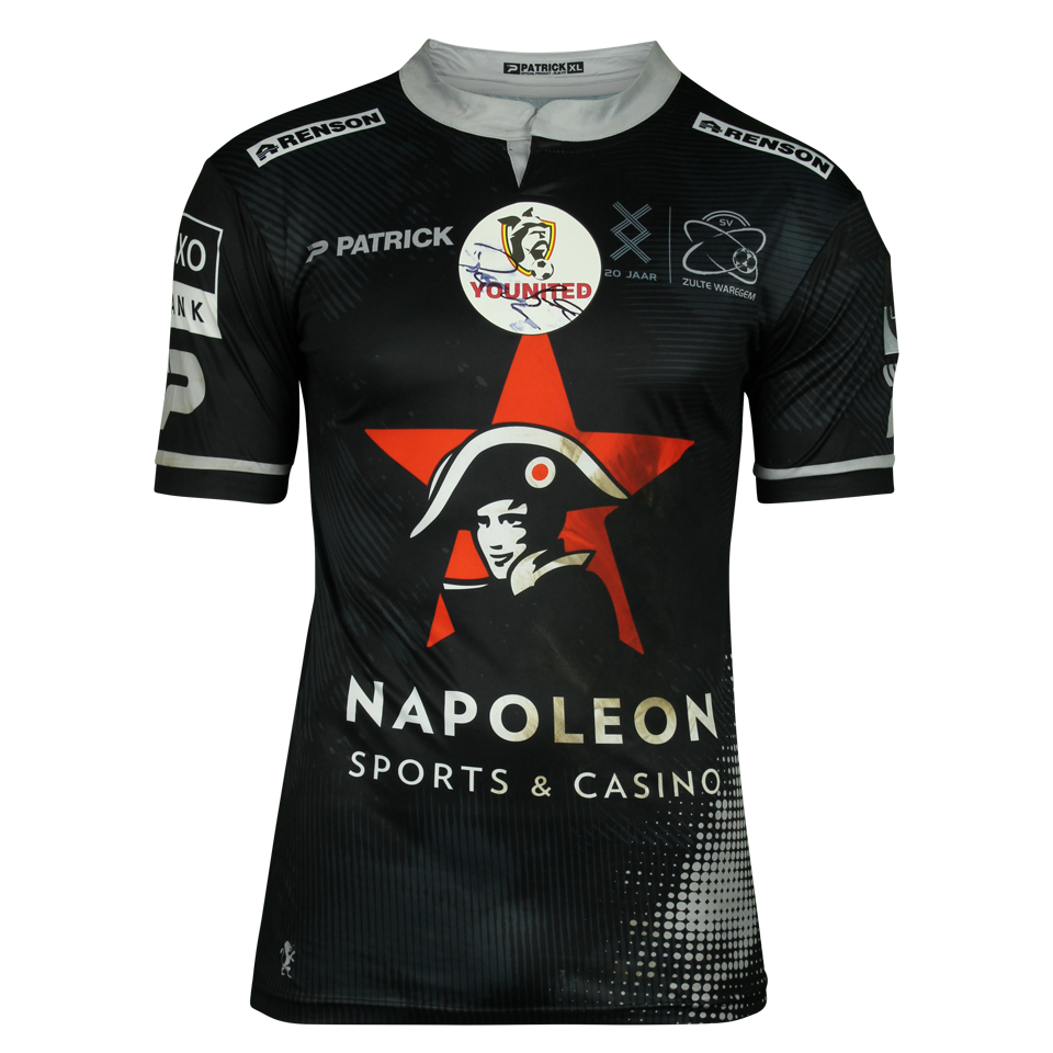Dereck Kutesa SV Zulte Waregem shirt