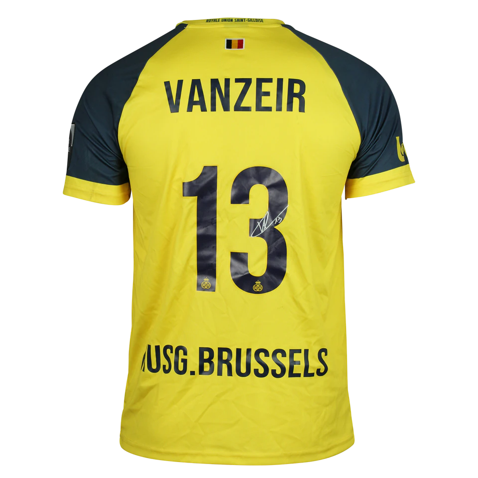 来自Royale Union Saint-Gilloise的Dante Vanzeir 球衣