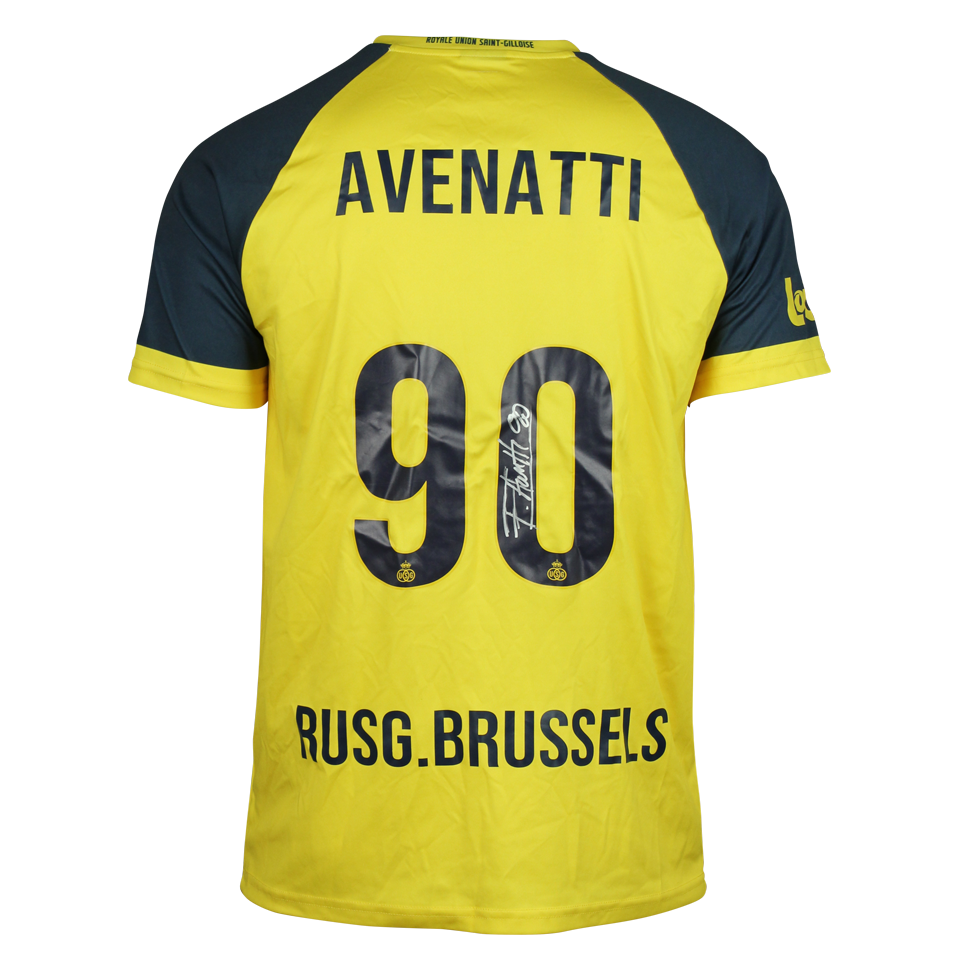 Felipe Avenatti Royale Union Saint-Gilloise shirt