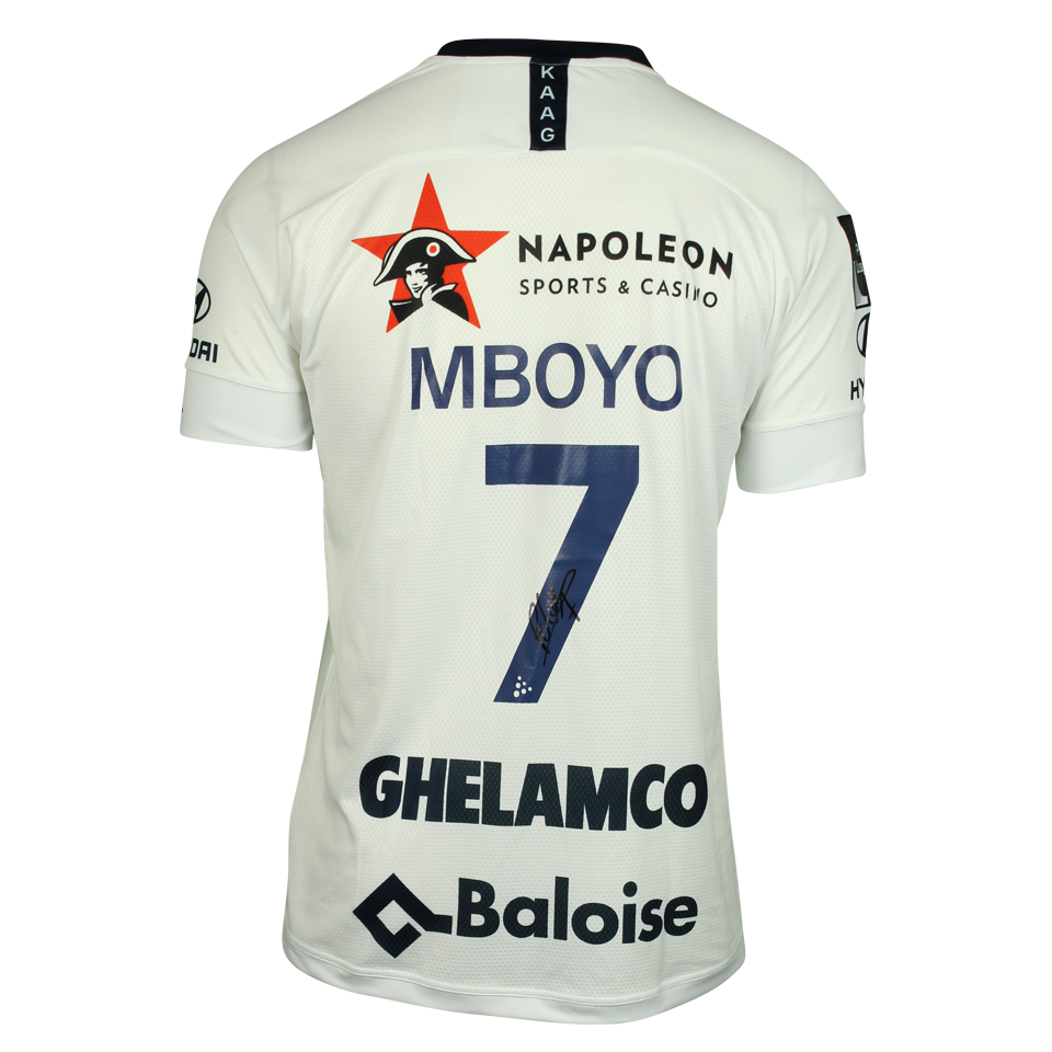 Ilombé Mboyo  KAA Gent shirt