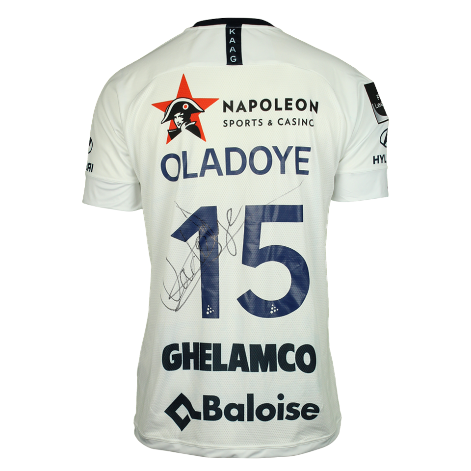 Adewale Oladoye KAA Gent shirt