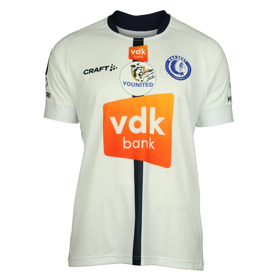 Shirt van Bruno Godeau KAA Gent