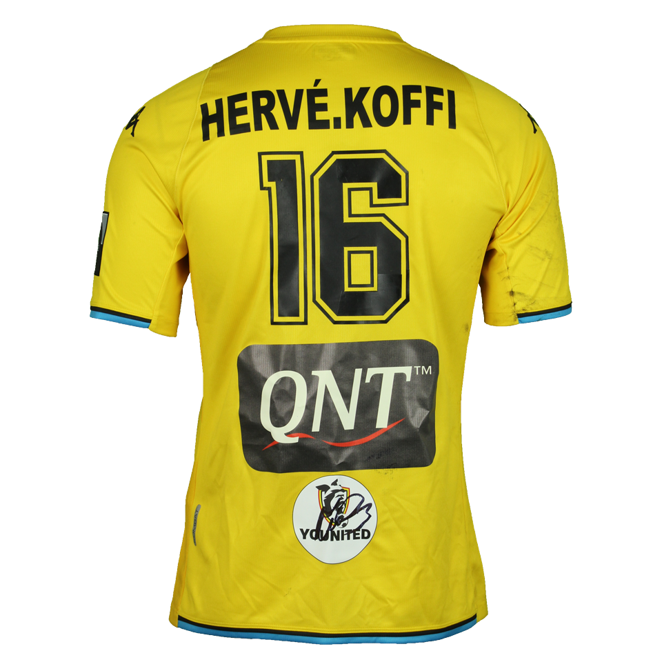 Kouakou Herve Koffi Sporting Charleroi shirt