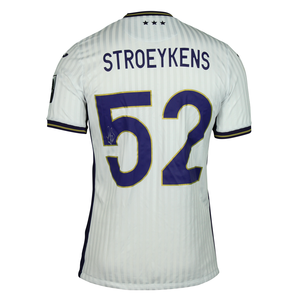 Mario Stroeykens RSC Anderlecht shirt