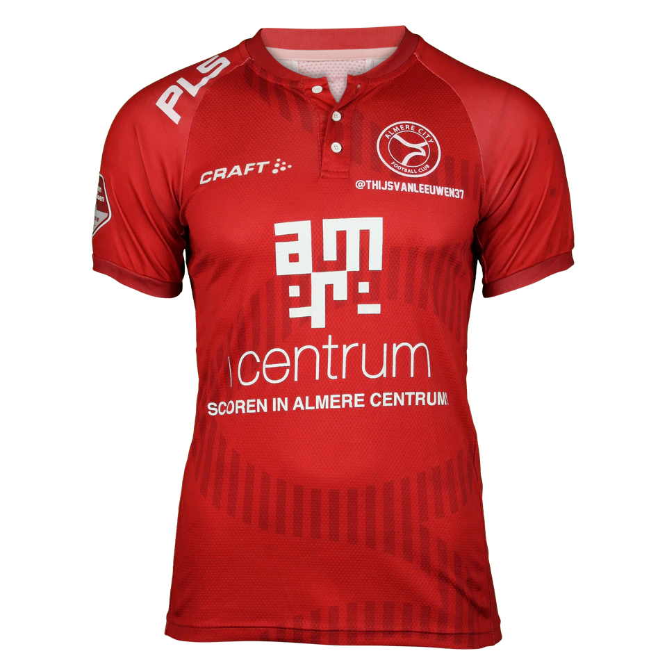 Thijs van Leeuwen Almere City camisa.