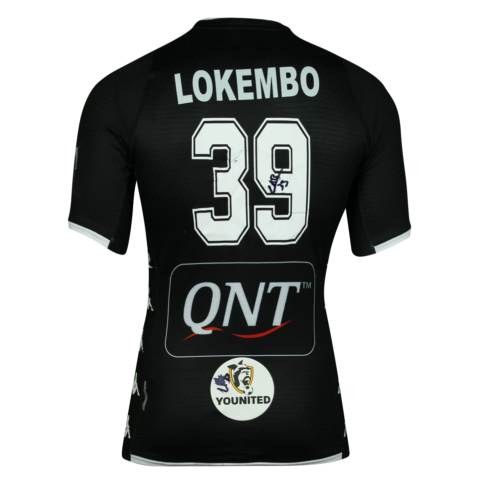 来自Sporting Charleroi的Killian Lokembo Lokaso球衣