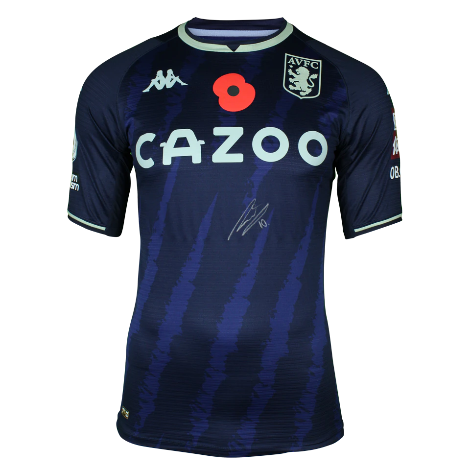 Emiliano Buendía Aston Villa camisa.