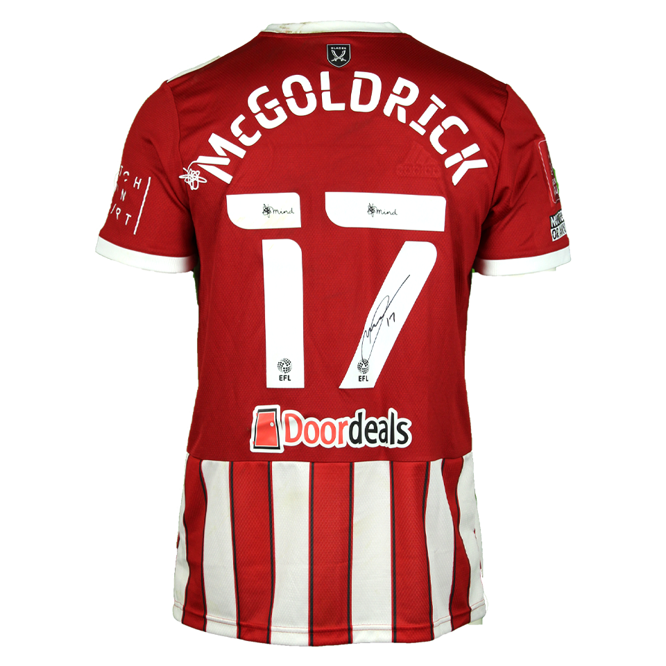 David McGoldrick Sheffield United jersey