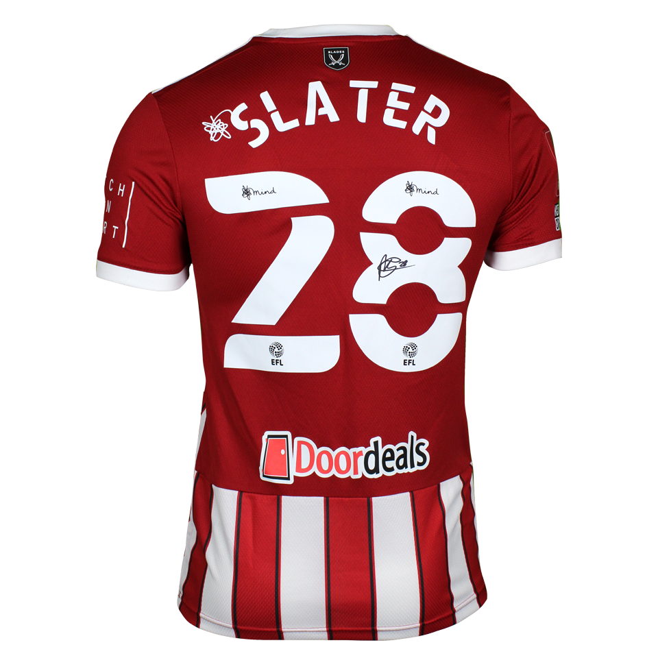 Regan Slater Sheffield United shirt