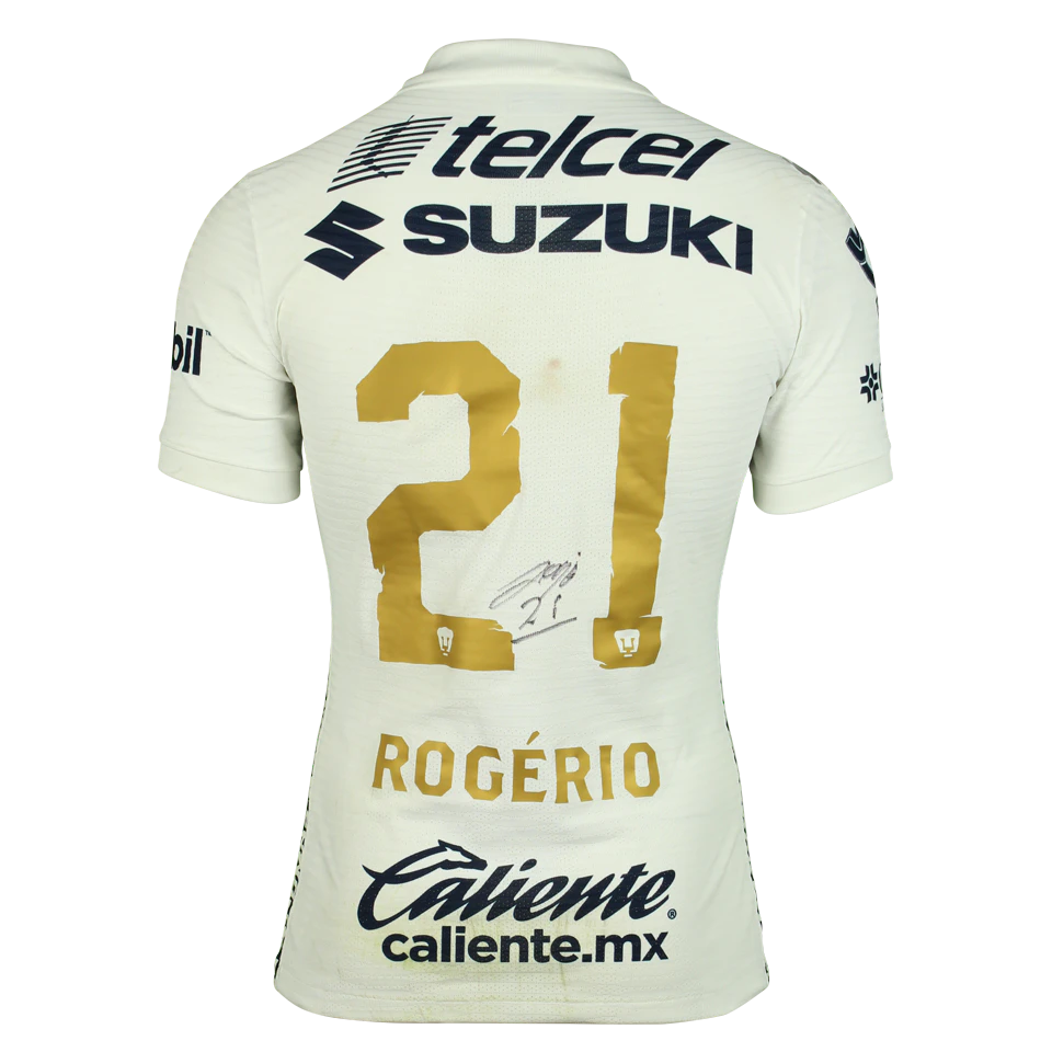 Maillot de José Rogerio de Oliveira Melo (Pumas)