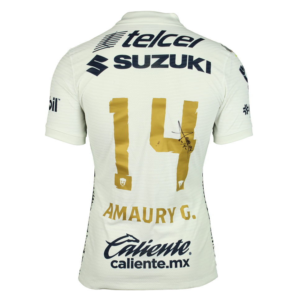 Amaury García Moreno Pumas shirt