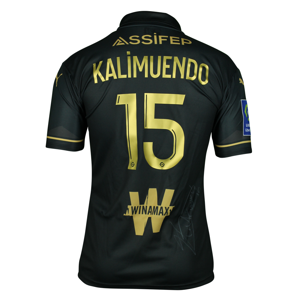 Arnaud Kalimuendo RC Lens shirt