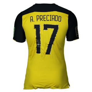 Angelo Smit Preciado Quiñónez Ecuador shirt