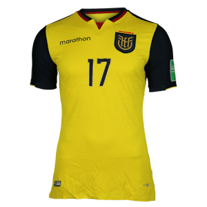 Angelo Smit Preciado Quiñónez Ecuador shirt