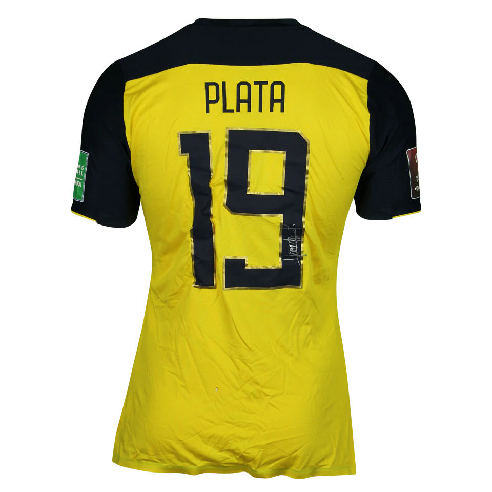 Gonzalo Jordy Plata Jiménez Ecuador jersey