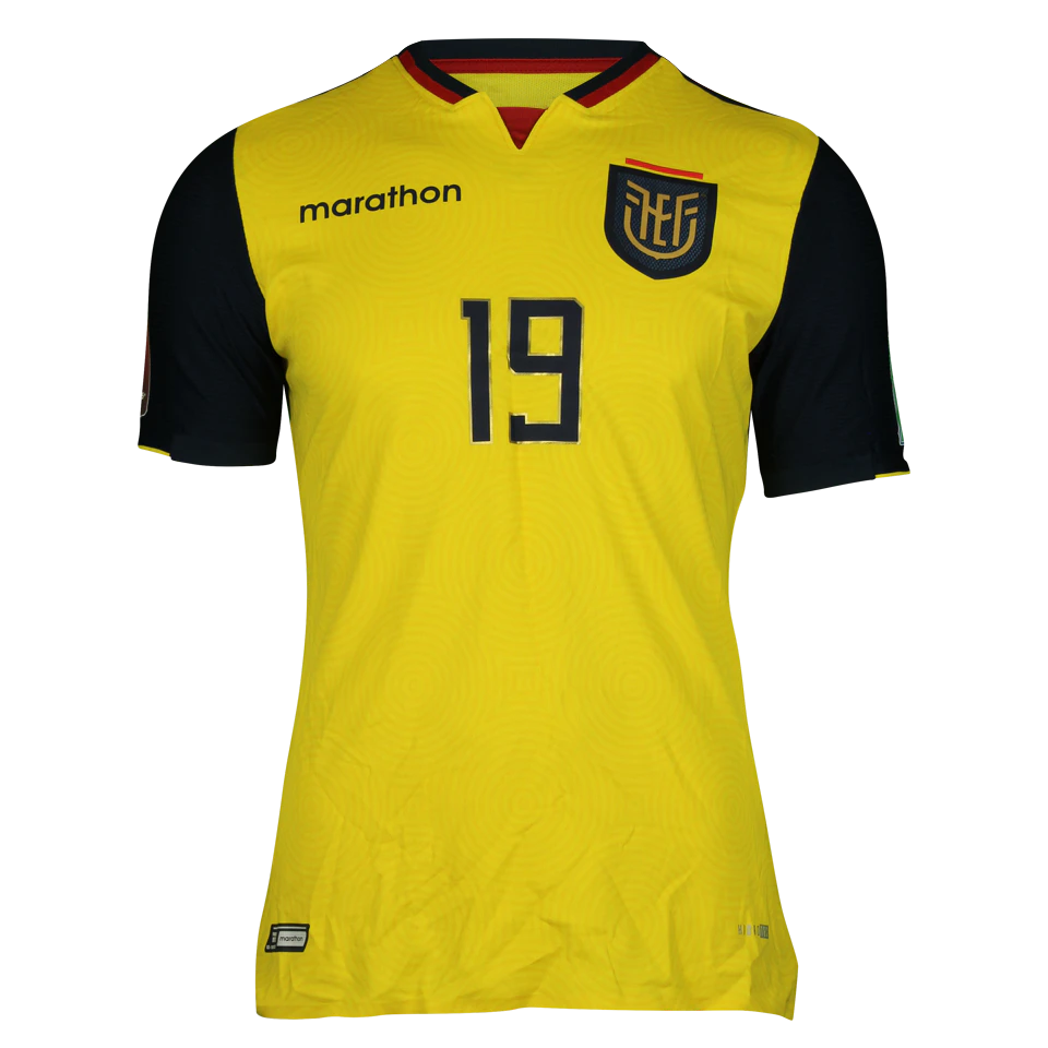 Gonzalo Jordy Plata Jiménez Ecuador jersey