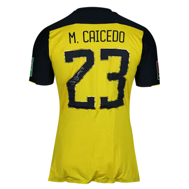 Moisés Caicedo Ecuador jersey
