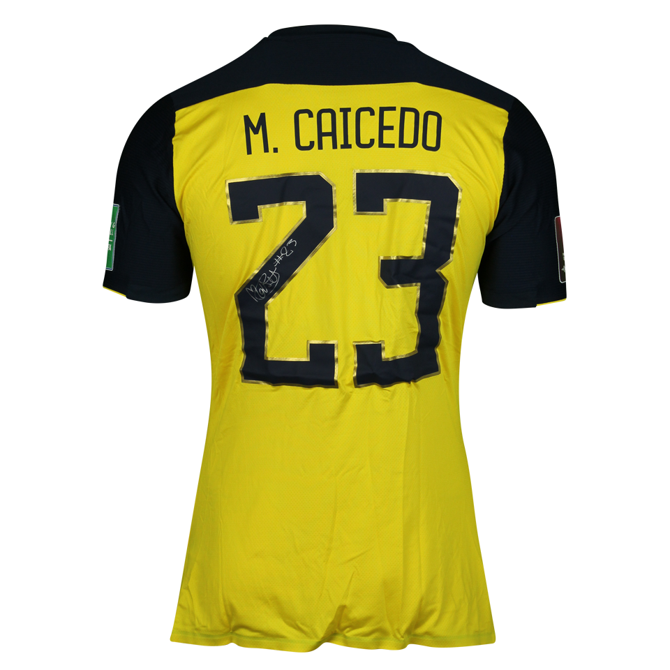 Moisés Caicedo Ecuador jersey