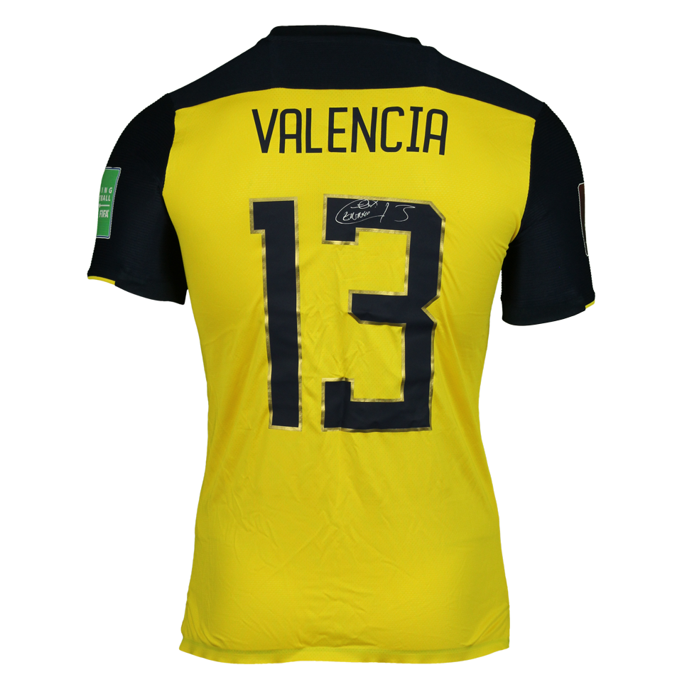 Enner Remberto Valencia Lastra Ecuador camisa.