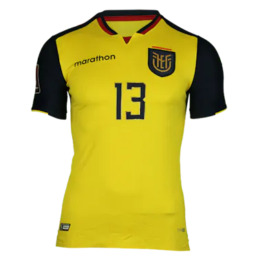 来自Ecuador的Enner Remberto Valencia Lastra球衣