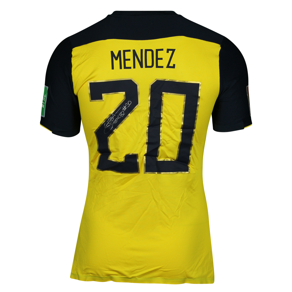 Sebas Méndez Ecuador jersey