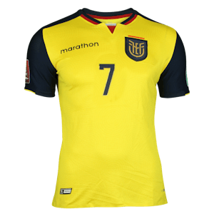 Maglia di Pervis Josué Estupiñán Tenorio (Ecuador)