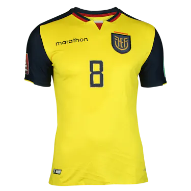 来自Ecuador的Carlos Gruezo球衣