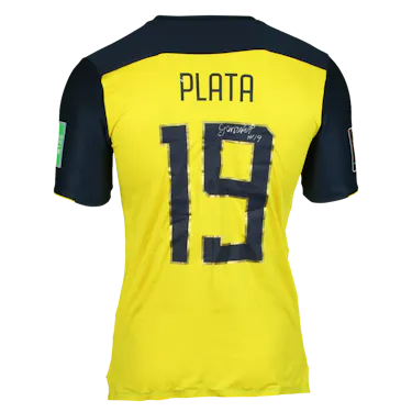 来自Ecuador的Gonzalo Jordy Plata Jiménez球衣
