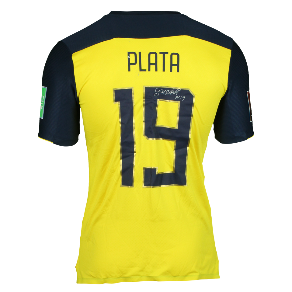 Maglia di Gonzalo Jordy Plata Jiménez (Ecuador)