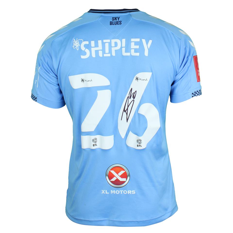 Jordan Shipley Coventry City shirt