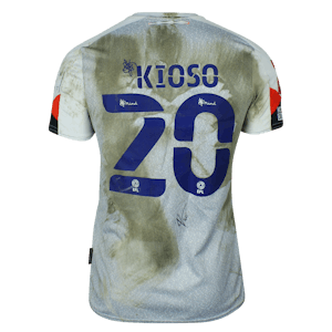 Peter Kioso Luton Town shirt