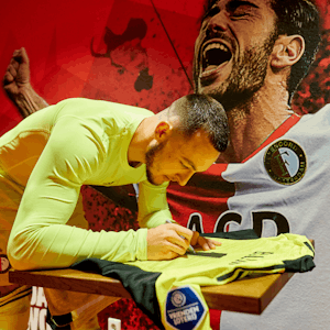 Feyenoord-Trikot von Justin Bijlow