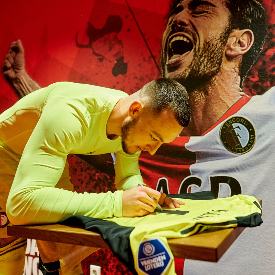 Feyenoord-Trikot von Justin Bijlow