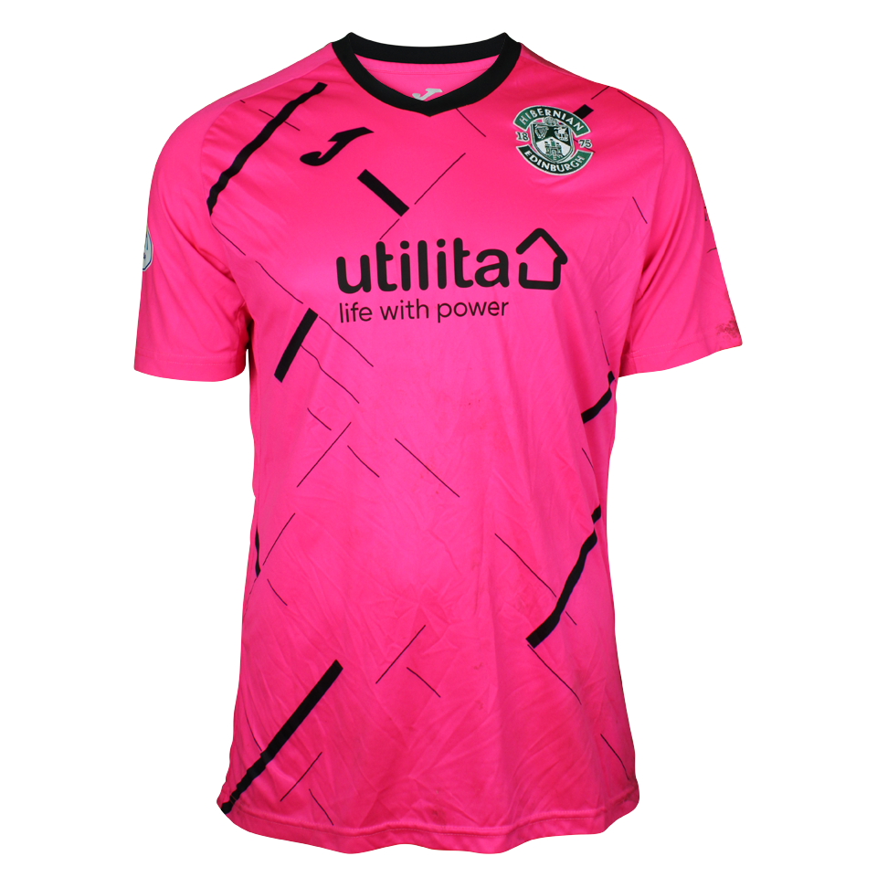 Matt Macey Hibernian shirt