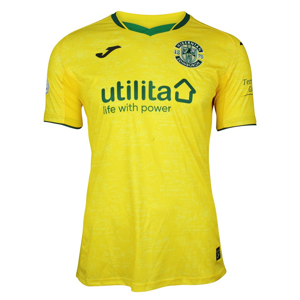 Ewan Henderson Hibernian shirt