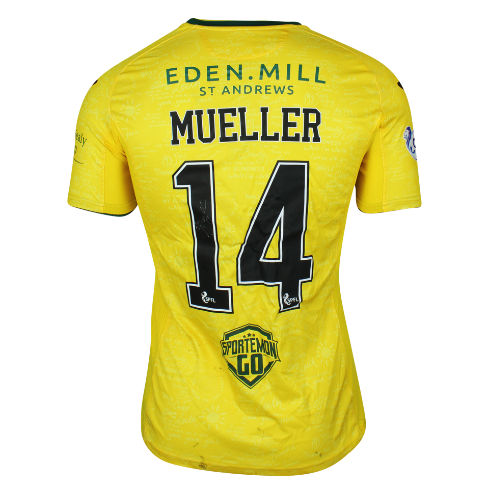 Christopher Mueller Hibernian jersey