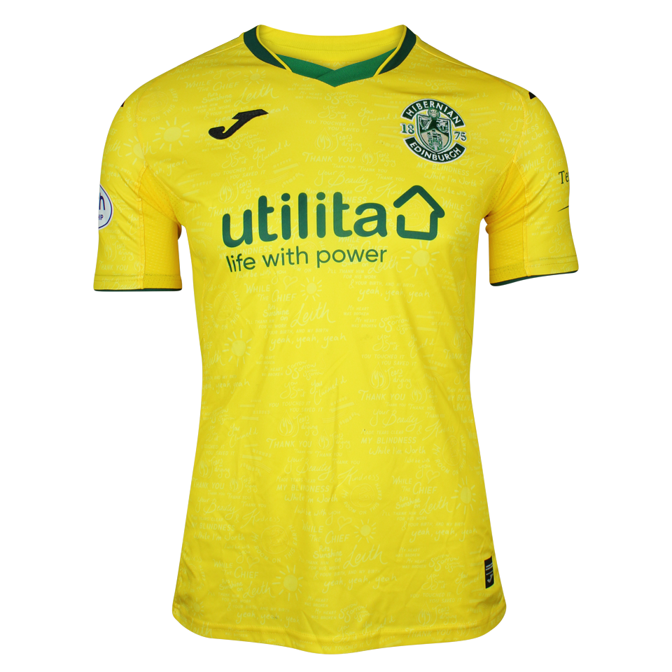 Christopher Mueller Hibernian jersey