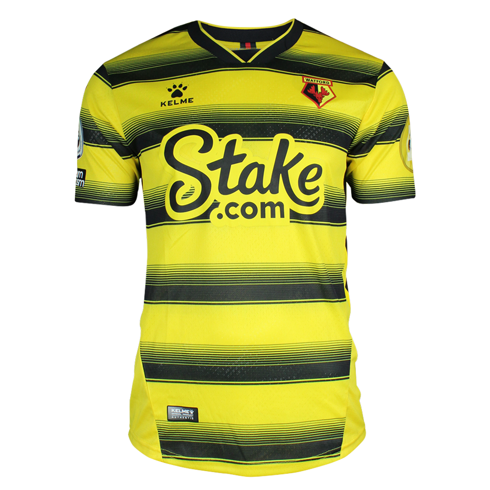 Moussa Sissoko | Watford - Brighton & Hove Albion | MatchWornShirt