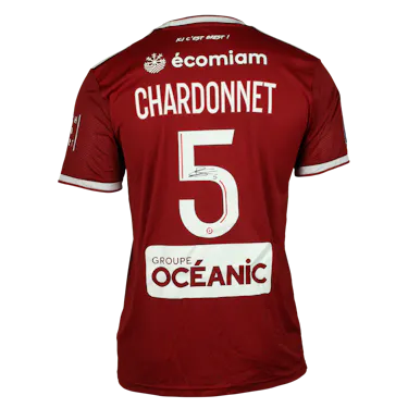来自Stade Brestois 29的Brendan Chardonnet球衣
