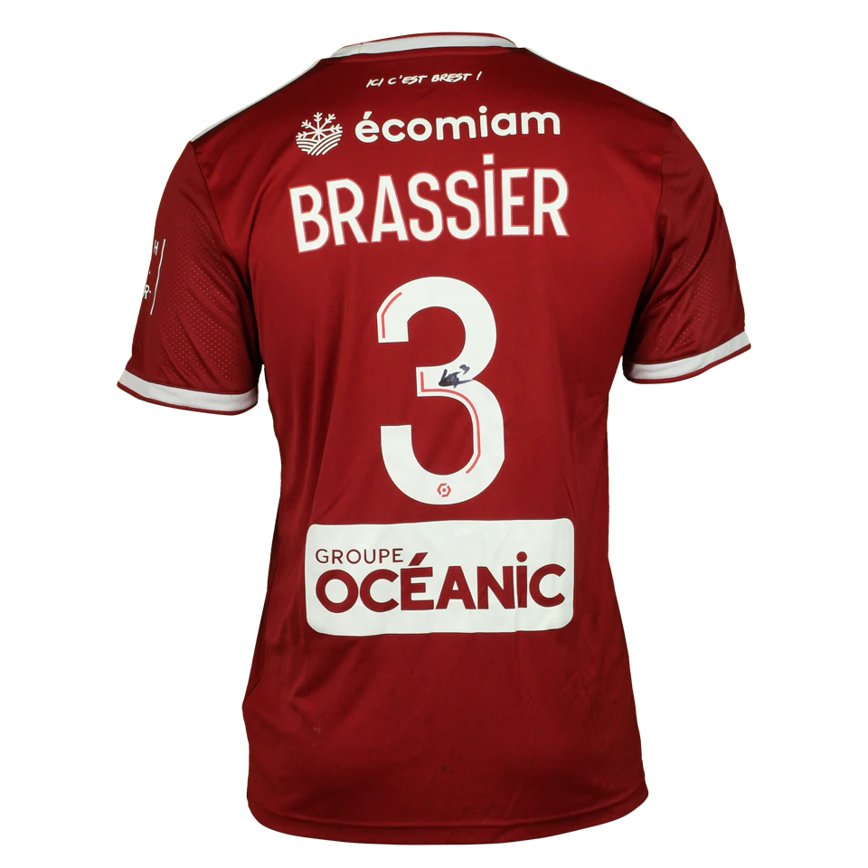 来自Stade Brestois 29的Lilian Brassier球衣