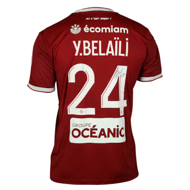 Youcef Belaïli Stade Brestois 29 jersey