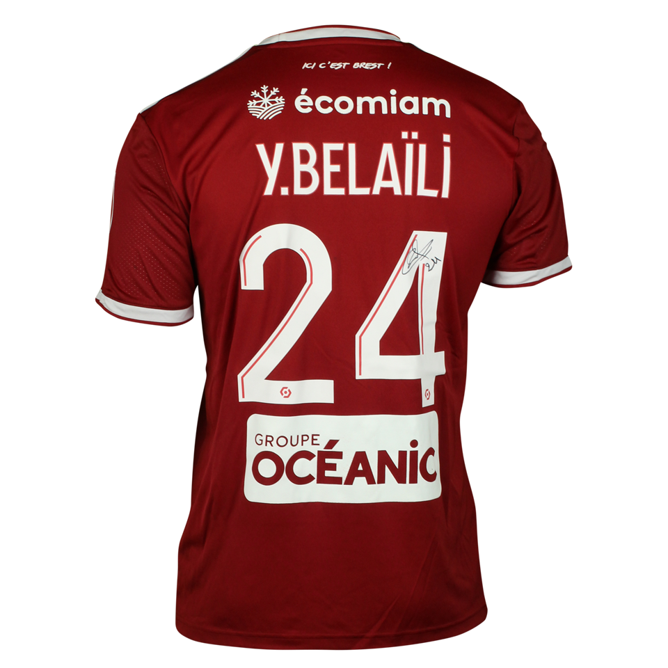 Youcef Belaïli Stade Brestois 29 jersey