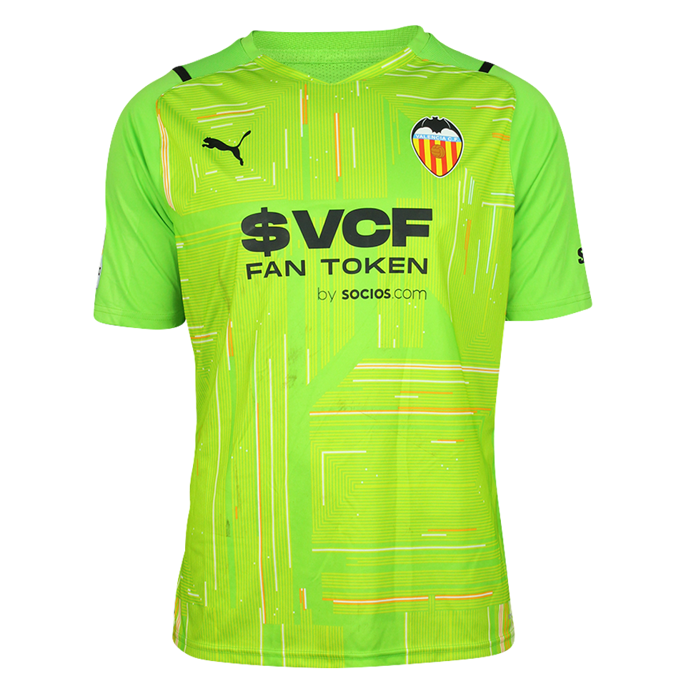 Giorgi Mamardashvili Valencia CF shirt