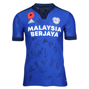Squad Signed Shirt - Mark Harris | Cardiff City
